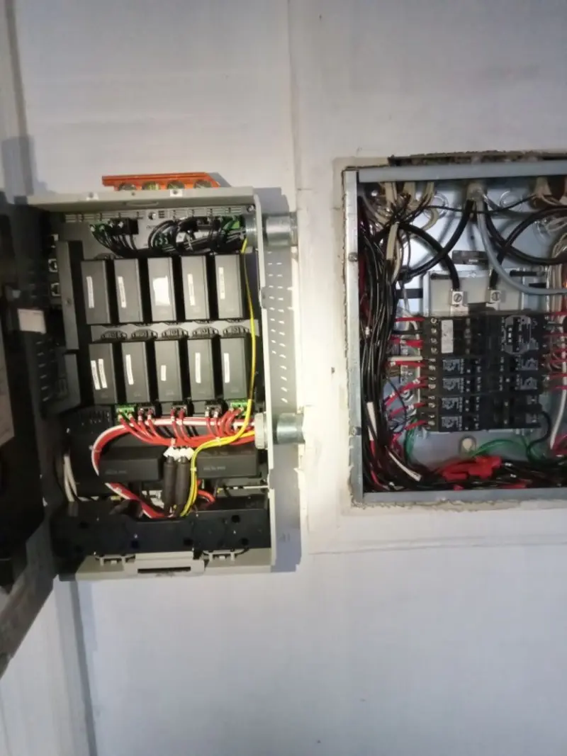 Electrical panel upgrade completed for Commercial Electrician Services in North Codorus